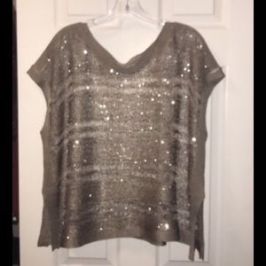 Perfect gently used sheer top for the Holiday's!